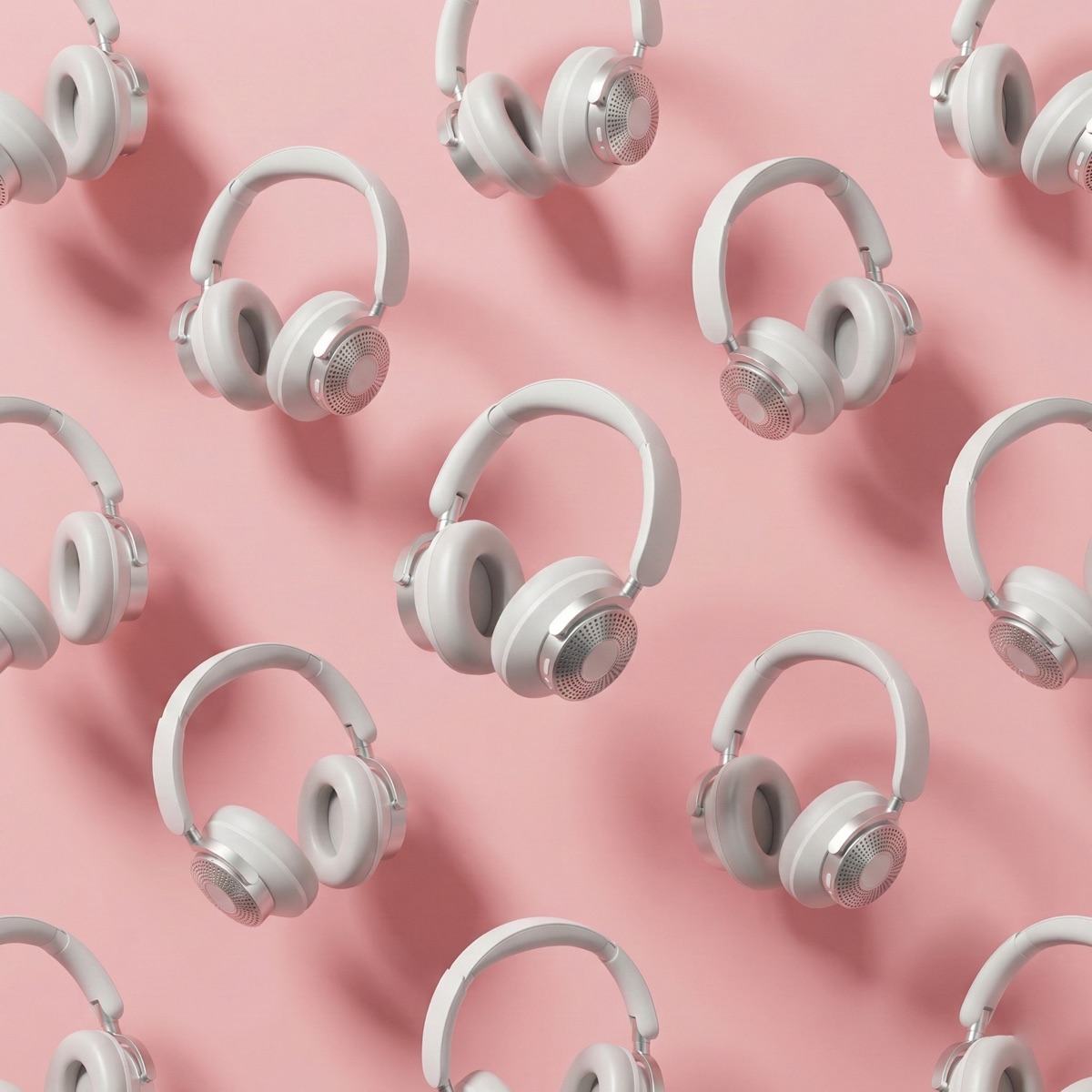 AI-generated headphone product photography — sleek studio and lifestyle shots for e-commerce